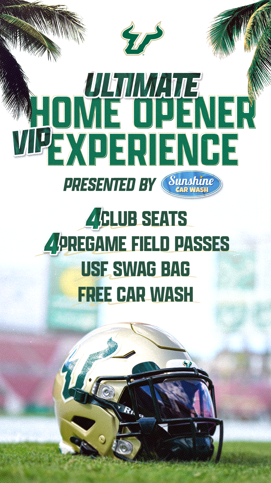 Sunshine Car Wash x USF Ultimate Home Opener VIP Experience Mobile