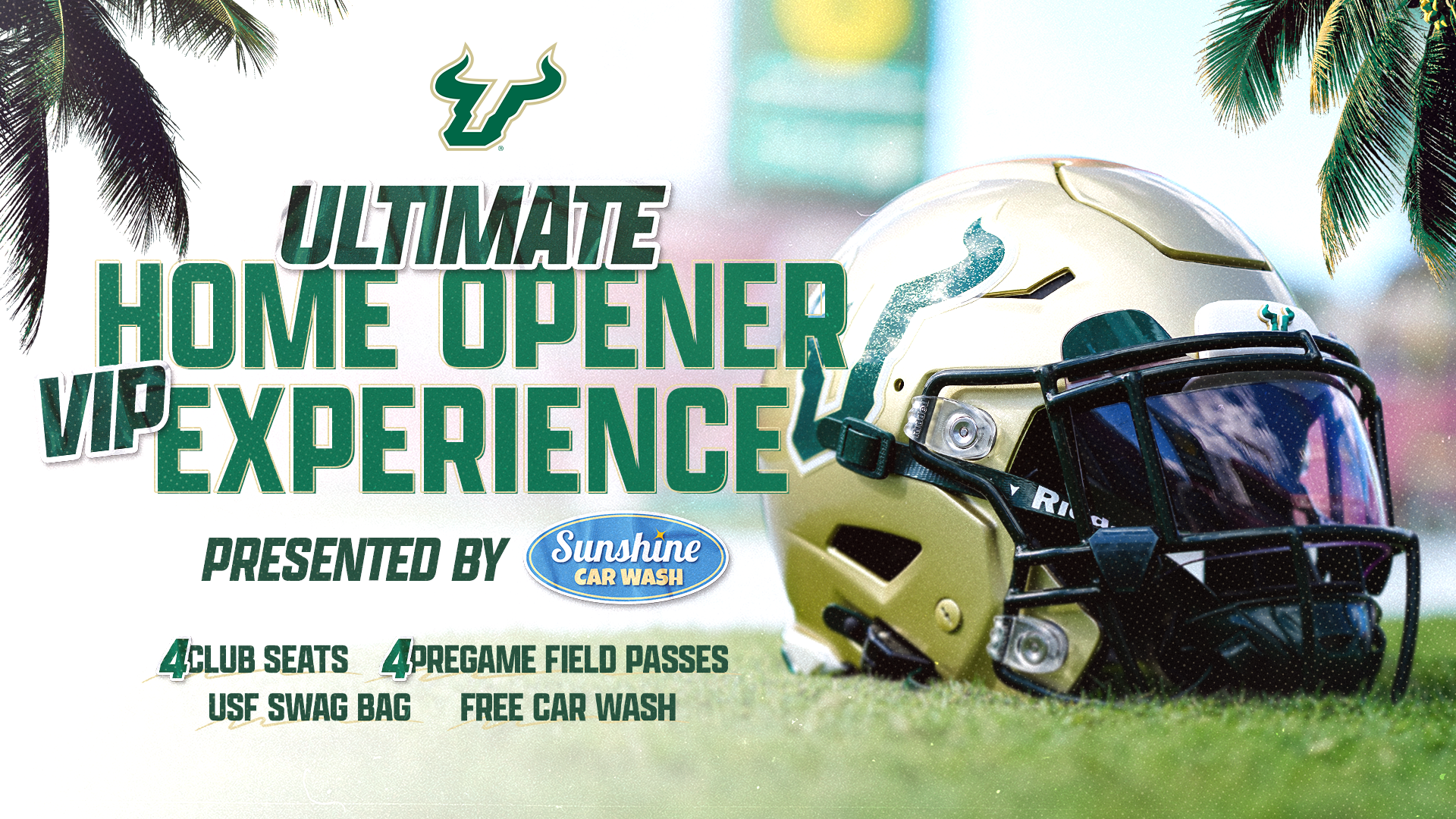 Sunshine Car Wash x USF Ultimate Home Opener VIP Experience