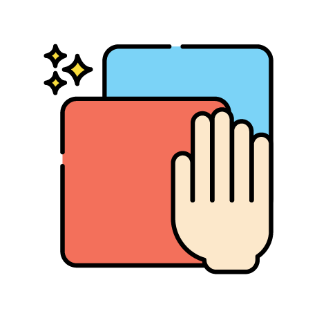 free towel usage icons