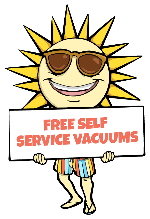 Free Self Service Vacuums